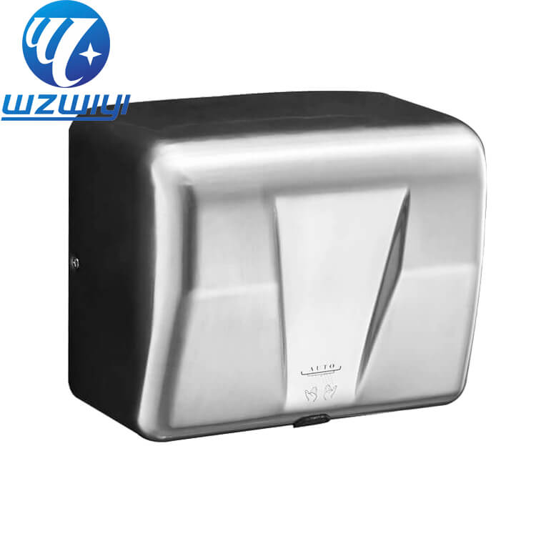 F-883 Hand Dryer — Metal front view
