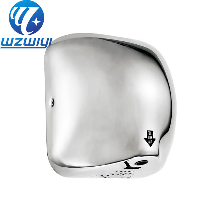 F-880 Brushed Stainless Steel Hand Dryer front view