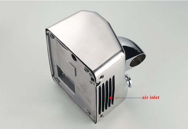 F-844 High-Speed Stainless Steel Automatic Hand Dryer 2300W - Image 2