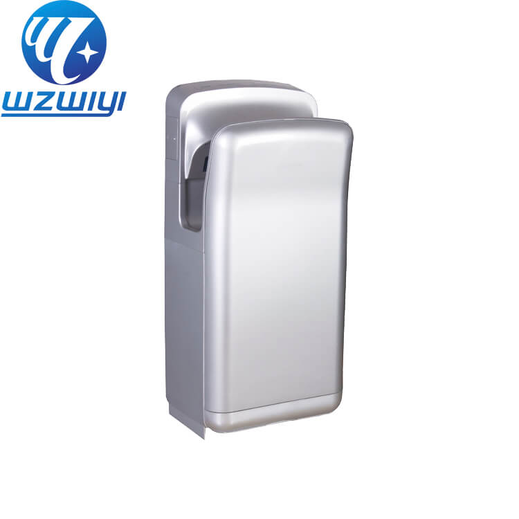 F-899 ABS plastic hand dryer for commercial washrooms, 1650W, wall-mounted installation