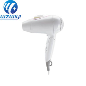 Wholesale wall-mounted hair dryer H-711B, 1200W, 2 heat settings, ABS housing, for hotel projects