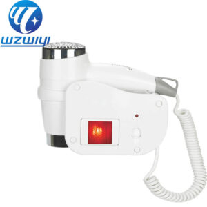 1400W-1600W wall-mounted hair dryer H-715A, CE / RoHS, 2 heat settings for hospitality