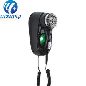 white ABS plastic bathroom hair dryer unit H-716A, 1200W, wall-mounted design, 2 heat settings