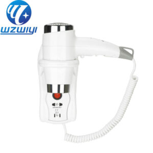 H-721A surface-mounted bathroom hair dryer, 1400W-1600W, 2 heat settings, wall installation