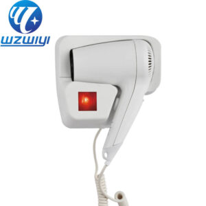 H-729AR-QL surface-mounted bathroom hair dryer, 1200W, 2 heat settings, wall installation
