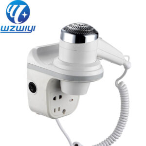 1200W wall-mounted hair dryer H-735B, CE / RoHS, 2 heat settings for hospitality