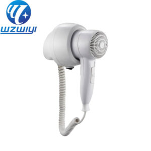 H-736C wall-mounted hair dryer, 1600W, 3 heat settings with cool air, 110V-220V, ABS plastic