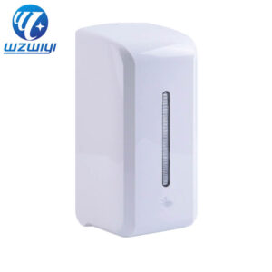 Y-199 850ml sensor-activated liquid soap dispenser, ABS plastic, dual-powered (DC and battery), wall-mounted