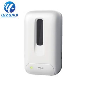 Y-220 1000ml sensor-activated liquid soap dispenser, ABS plastic, battery-powered, wall-mounted