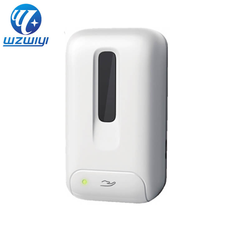 Y-220 1000ml sensor-activated liquid soap dispenser, ABS plastic, battery-powered, wall-mounted