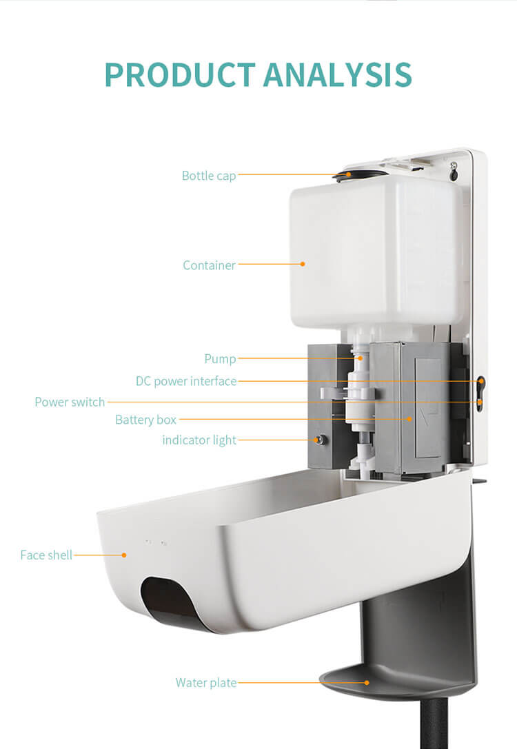 Y-222 1200ml Soap Dispenser detail view
