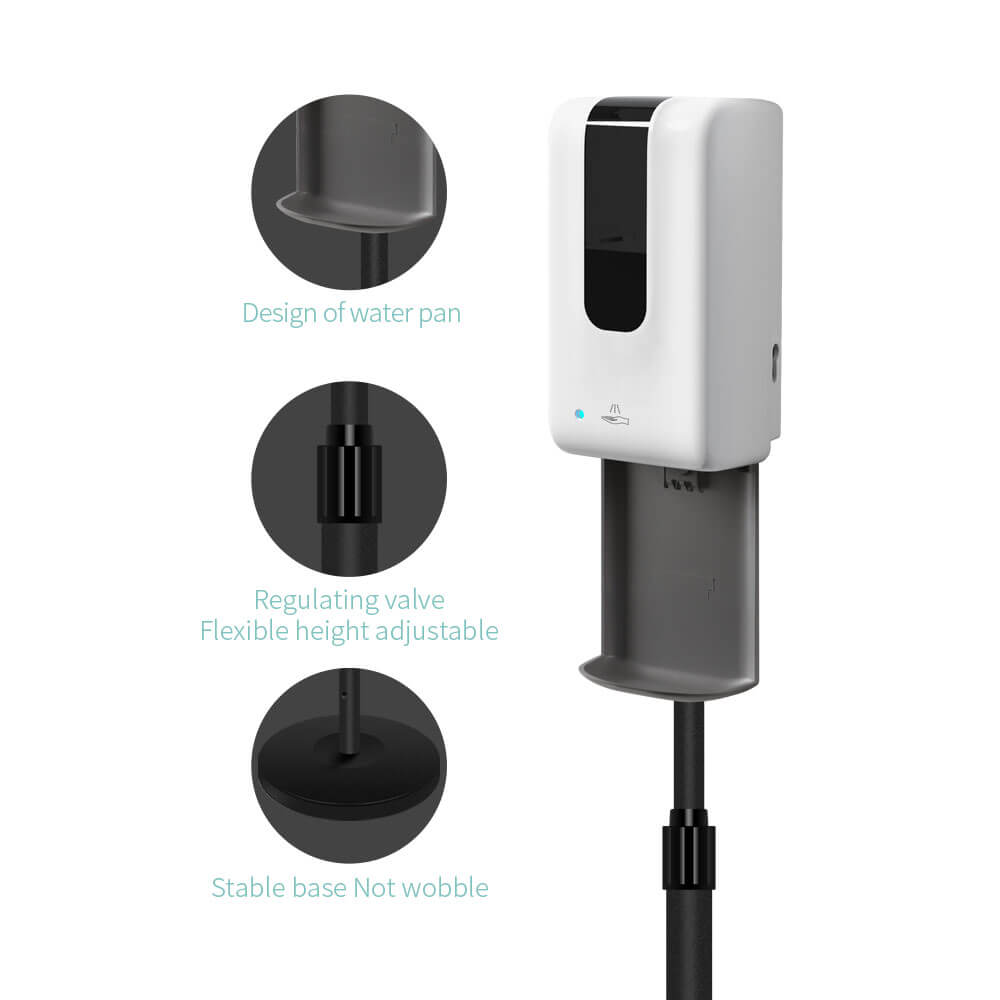 Y-222 1200ml Soap Dispenser finish detail
