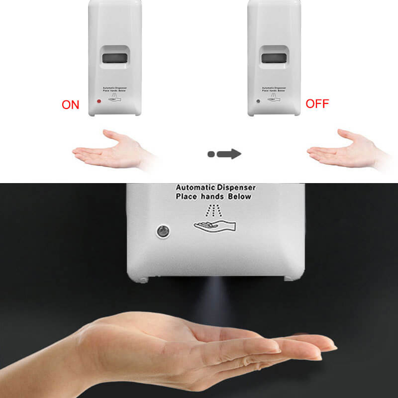 Y-225 Wall-Mounted Soap Dispenser finish detail